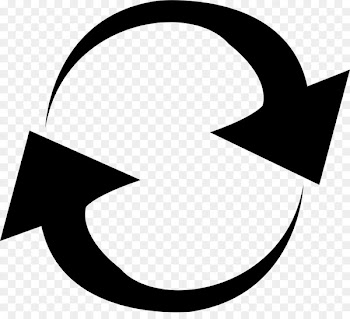 Clip art Point Circle Line art Black M - refresh arrow 