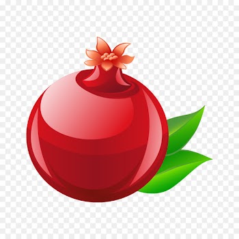 Clip art Pomegranate Fruit Vector graphics Hindi - red button 