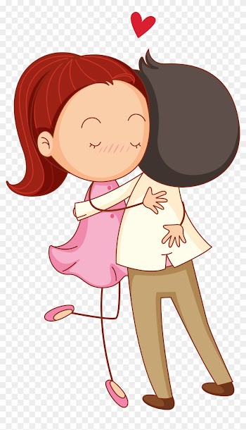 Clip Art Portfolio Categories 1designshop - Cartoon Boy And Girl Hugging