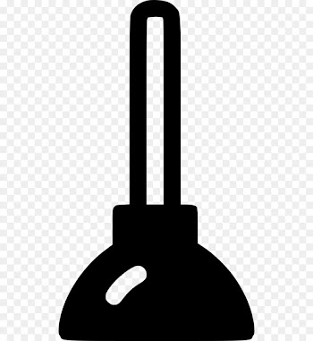 Clip art Product design Black - plunger icon 