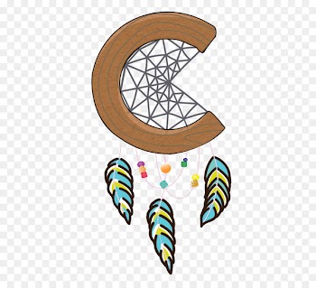 Clip art Product design Headgear Line - dreamcatcher pennant 