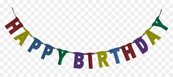 Clip art Product Line Birthday Image - hapy banner 