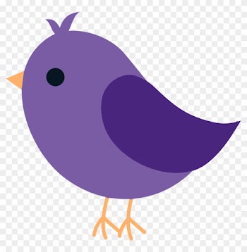 Clip Art Purple Border, Clip Art Purple Bow, Clip Art - Clipart Birds