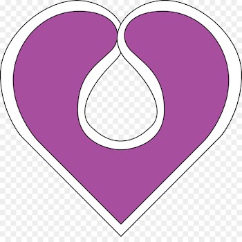 Clip art Purple Heart M-095 - freemind badge 
