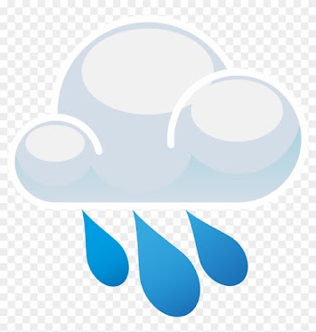 Clip Art Rain Showers Clip Art - Rain Cloud Png