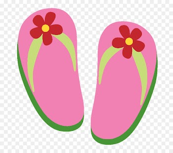 Clip art Shoe Flip-flops Pink M Product design - ausente illustration 