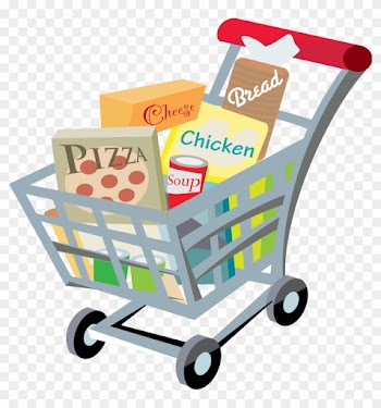 Clip Art Shopping Tumundografico - Grocery Shopping Cart Clipart