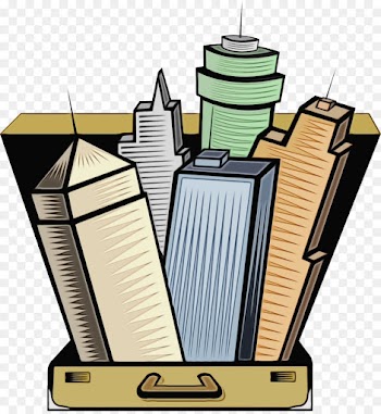 clip art skyscraper diagram book