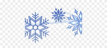 Clip Art Snow Banner - Snowflake Border Clip Art Free