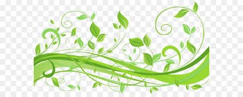 Clip art - Spring Decoration with Leaves Transparent PNG Clip Art Image 