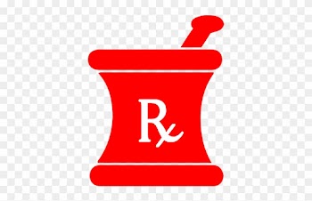 Clip Art Stock Pharmacy Medical Page Category Green - Red Mortar And Pestle Pharmacy