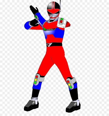 Clip art Super Sentai Blue Power Rangers Time Force - Season 1 -  