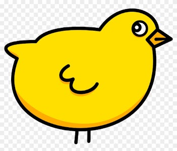 Clip Art Tags - Cartoon Baby Chicken