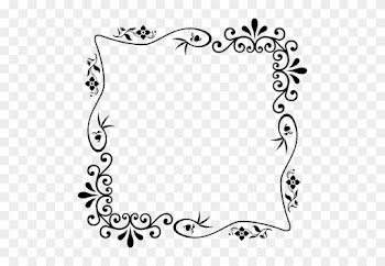 Clip Art - Text Frame - Decorative Vintage Frame Png