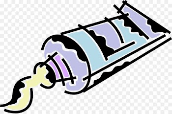 Clip art Toothpaste Oral hygiene Toothbrush Vector graphics - toothpaste 