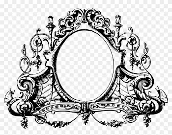 Clip Art Transparent Download Regal Ornate Pt Psd Png - Halloween Vintage Frame Png