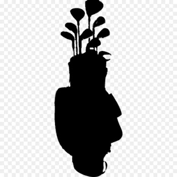 Clip art Tree Finger Silhouette Black M -  
