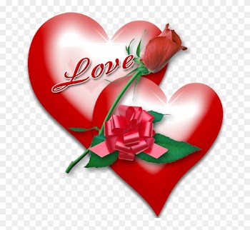 Clip Art - Valentine Hearts And Roses