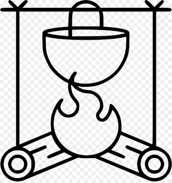 Clip art Vector graphics Campfire Illustration Camping food - campfire 