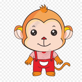 Clip art Vector graphics Monkey Illustration Image - affe ornament 