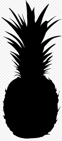 Clip art Vector graphics Silhouette Pineapple Illustration -  