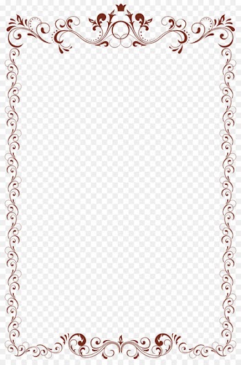 Clip art - Vintage Art border 