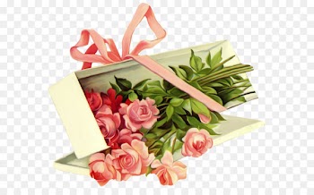 Clip art - Vintage Rose Box PNG Clipart Picture 