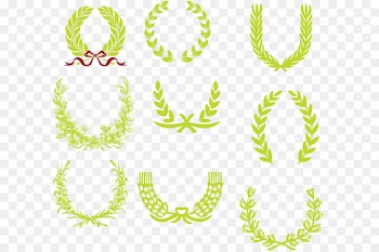 Clip art - Wheat badges vector 