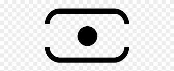 Clip Art With Transparent Background - Abstract Camera Icon
