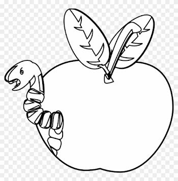 » Clip Art » Worm 1 Black White Line Art Tattoo - Flower Black And White Wall