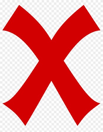 Clip Art X Medium Size - X Marks The Spot Clipart