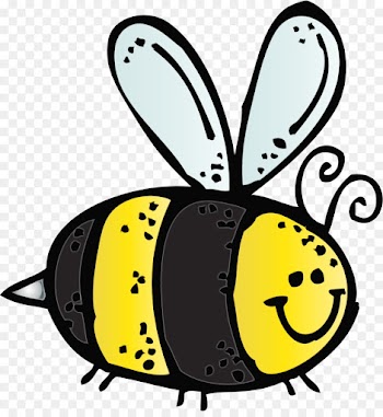 clip art yellow insect fly membrane-winged insect
