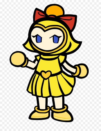 Clip art Yellow Product Cartoon Line - bomberman map 