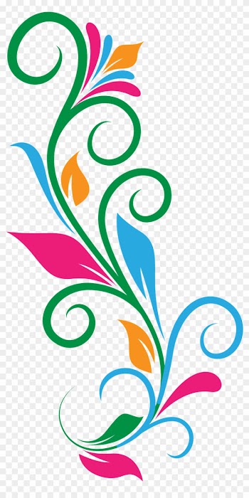 Clip Arts Related To - Colorful Floral Designs Png