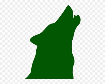 Clip Arts Related To - Draw A Howling Wolf Silhouette