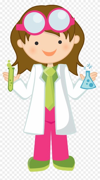 Clip Arts Related To - Girl Scientist Png