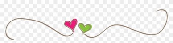 Clip Arts Related To - Heart Divider Png