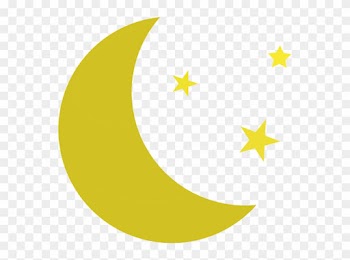 Clip Arts Related To - Moon And Stars Vector
