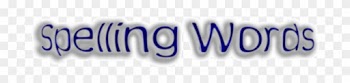 Clip Arts Related To - Spelling Words Clip Art