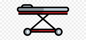Clip Black And White Healthcare Clipart Medical Assistance - Stretcher Clipart Png