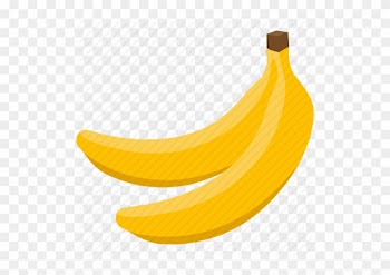 Clip Freeuse Stock Bananas Vector Flat Design - Food