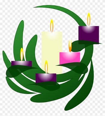 Clipart Advent Wreath Christmas Eve - Third Sunday Of Advent Clipart