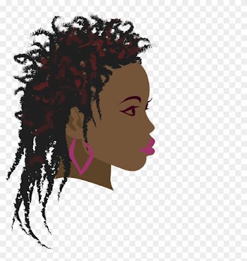 Clipart - African Girl Png