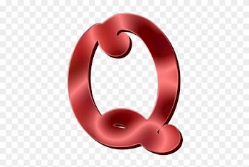 Clipart Alphabet 12 Letter Q - Crescent