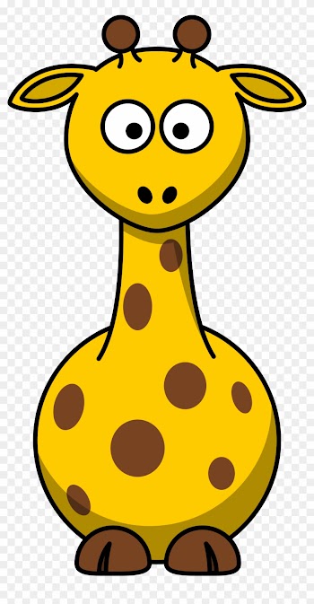 Clipart Animals, Cartoon Clipart Collection - Cartoon Giraffe