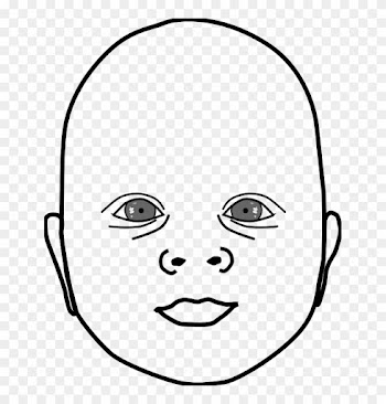 Clipart Baby Head - Baby Head Clip Art