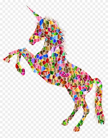 Clipart - Baby Showetr Wishes Unicorn