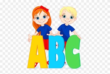 Clipart Black And White Alphabet Clipart For Kids - My Abc Coloring And Activity Book