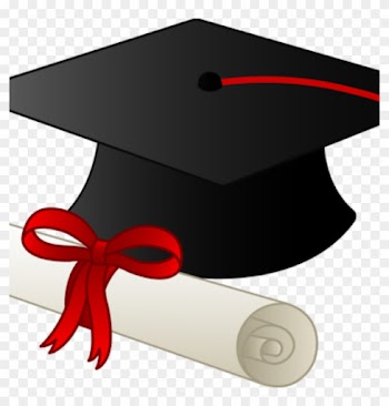 Clipart Black And White College Diploma Clipart - Graduation Cap