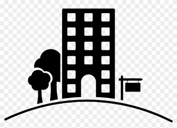 Clipart - Building Clipart Black And White